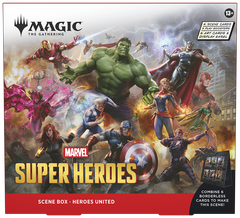 Magic the Gathering - Marvel Super Heroes Prerelease Scene Box (Heroes) [Pre-Order]