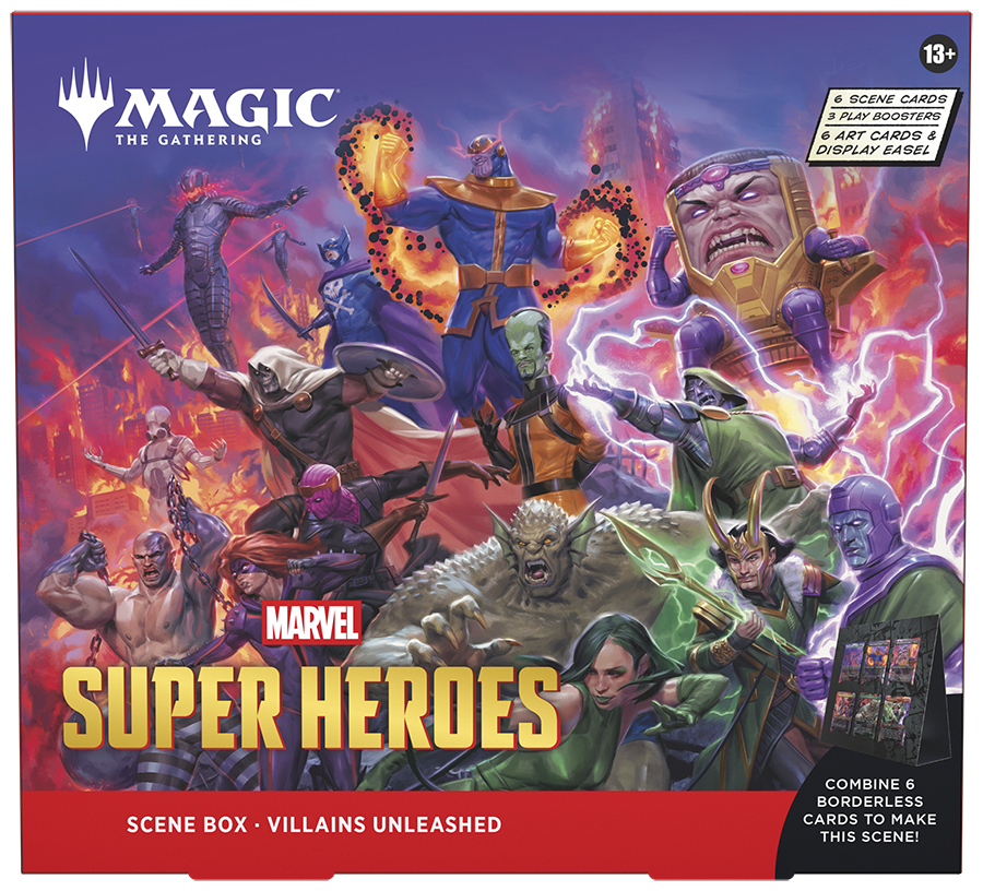 Magic the Gathering - Marvel Super Heroes Prerelease Scene Box (Villains) [Pre-Order]