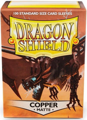 Dragon Shield - Sleeves 100-Count - Matte Copper