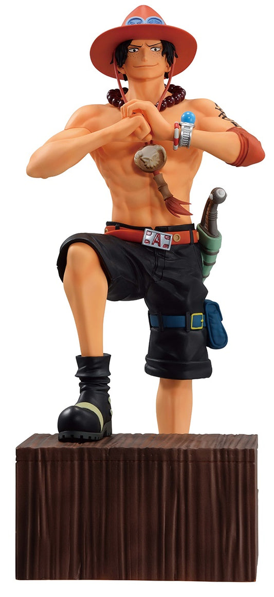 One Piece: Whitebeard Pirates Portgas D. Ace - Ichibansho Figure (Bandai Namco)