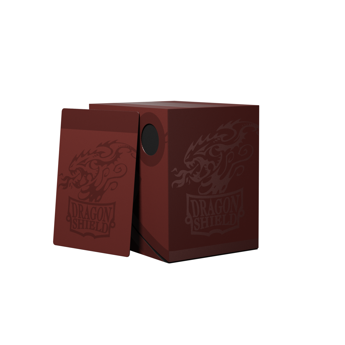 Dragon Shield - Deck Double Shell - Blood Red & Black