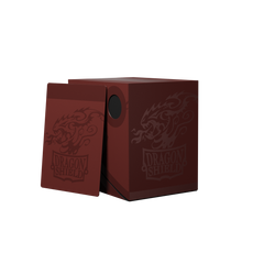 Dragon Shield - Deck Double Shell - Blood Red & Black