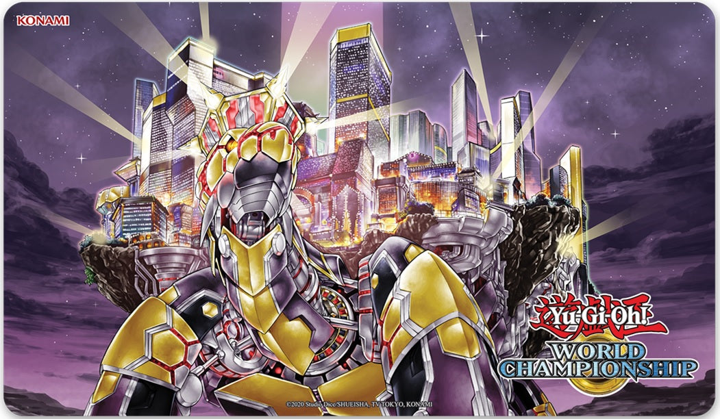 Yu-Gi-Oh! World Champ Grandopolis Eternal Golden City Game Mat