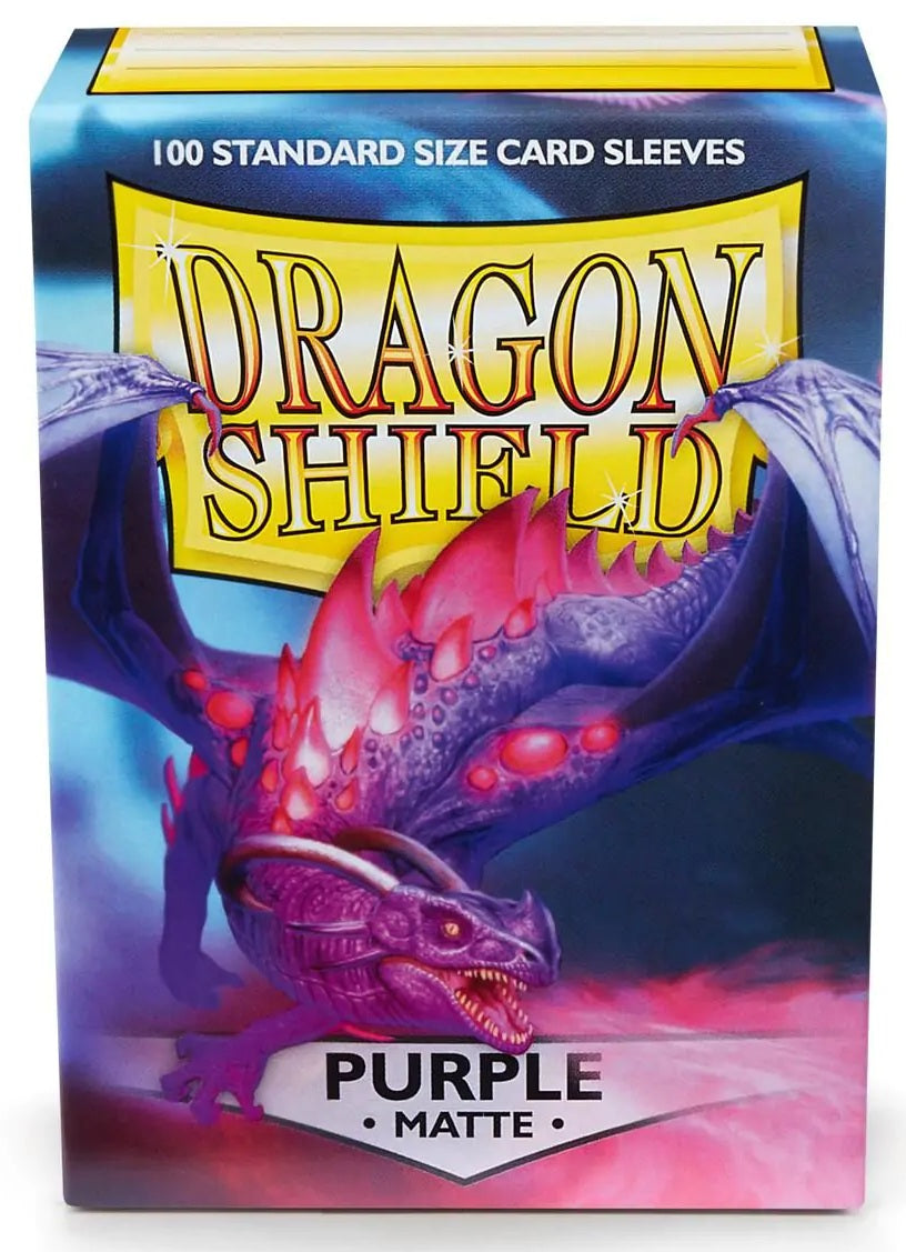 Dragon Shield - Sleeves 100-Count - Matte Purple