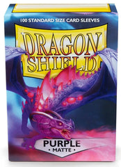 Dragon Shield - Sleeves 100-Count - Matte Purple