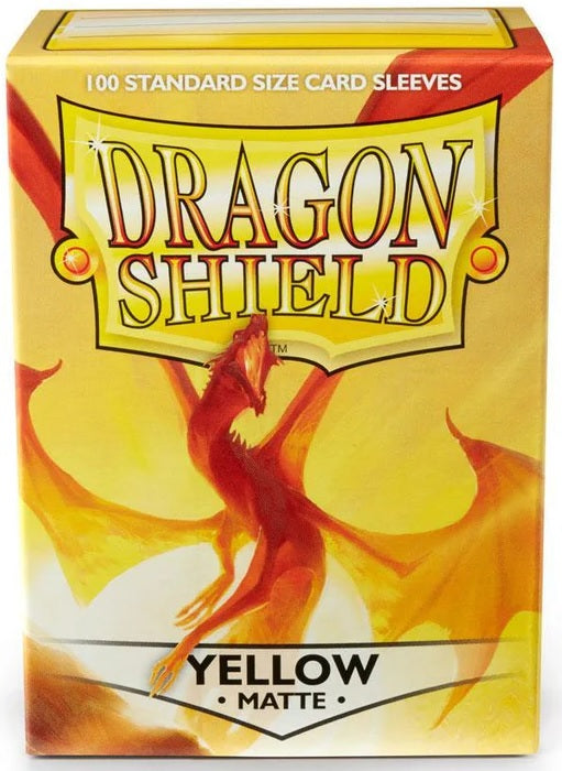 Dragon Shield - Sleeves 100-Count - Matte Yellow
