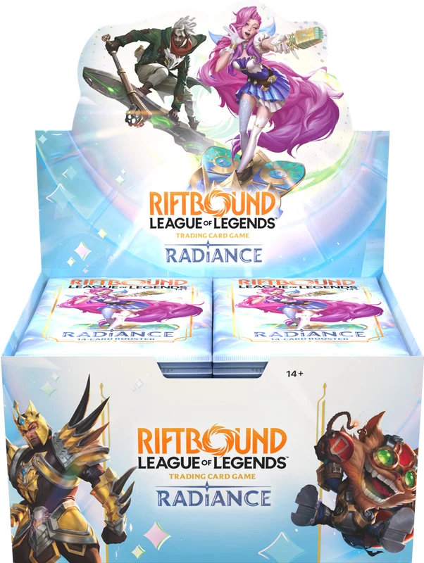 (Preorder) Riftbound: League of Legends Trading Card Game - Radiance - Booster Display