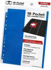 Ultimate Guard Pages - Side-Loading 18-Pockets - Blue (10-Count)