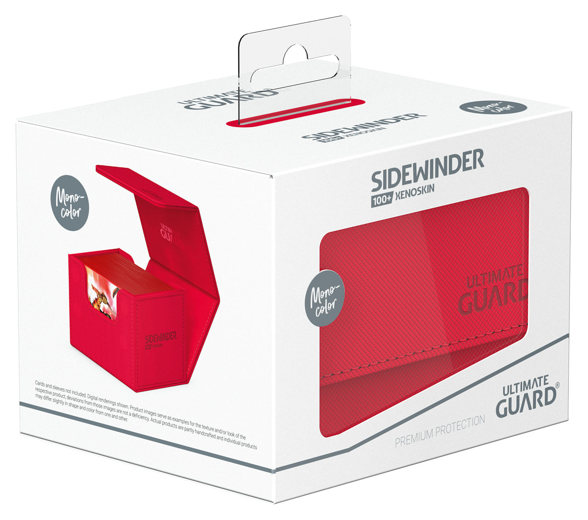 Ultimate Guard - DECK CASE SIDEWINDER 100+ - Red