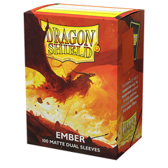 Dragon Shield - Sleeves Dual Matte Ember (100ct)