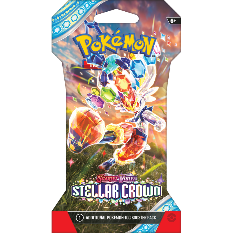 Pokemon - Stellar Crown - Sleeved Booster Pack