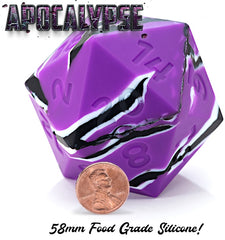 Random Encounter: Apocalypse Silicone D20 Dice