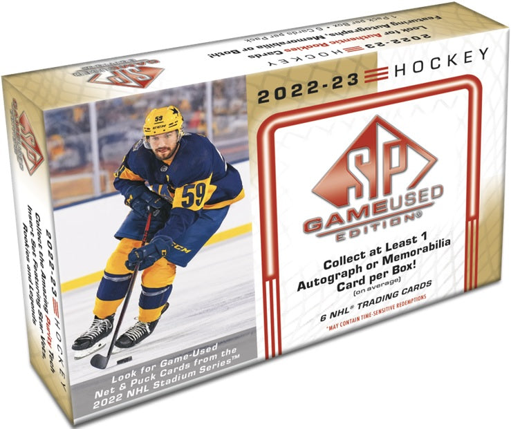 Upper Deck - SP Game Used 2022-23 - Hobby Box