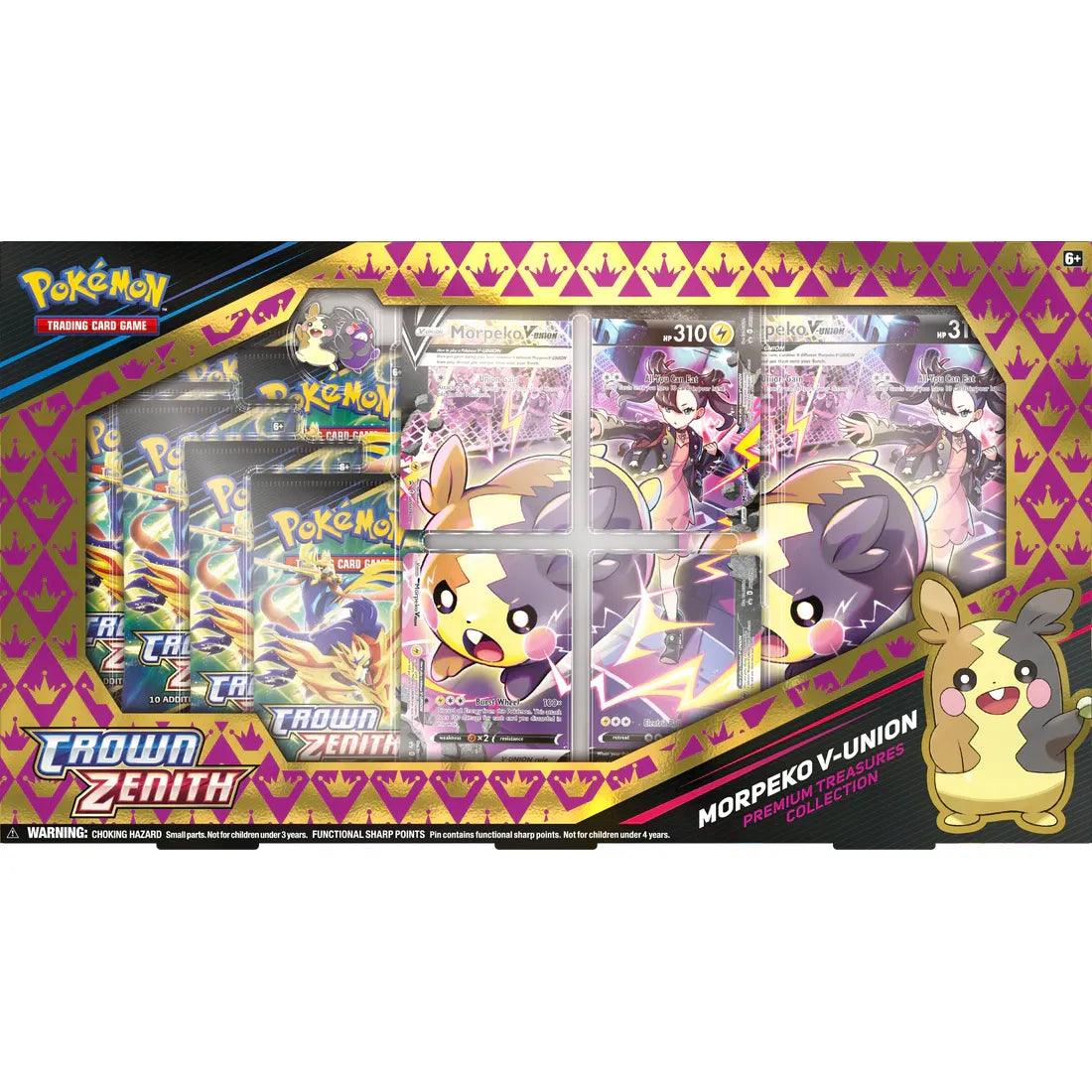 Pokémon - Crown Zenith Premium Treasures Collection - Morpeko V-UNION - Geek & Co.