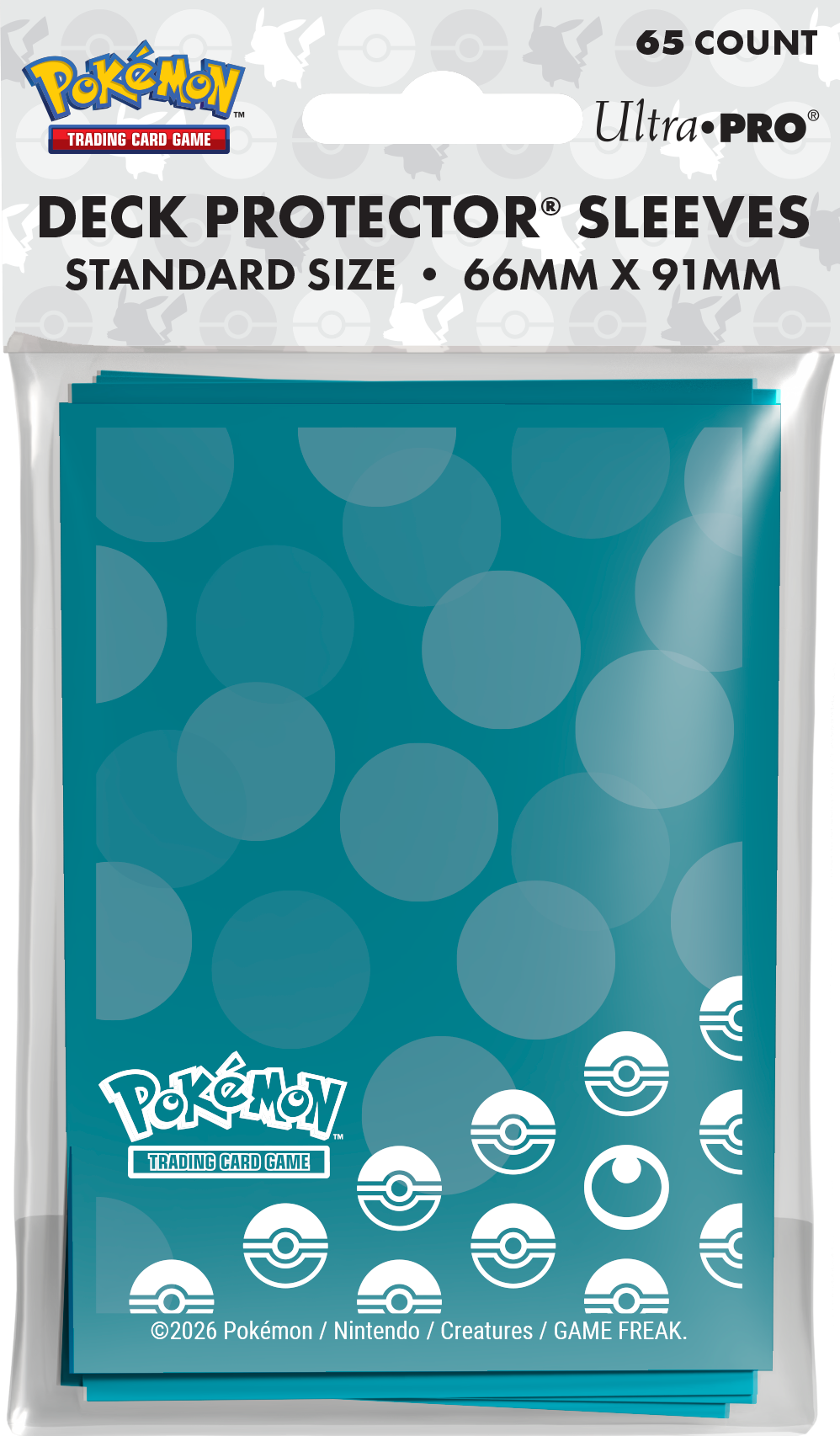 Ultra-Pro - Pokemon D-Pro Energy Sleeves (65-Count) Darkness