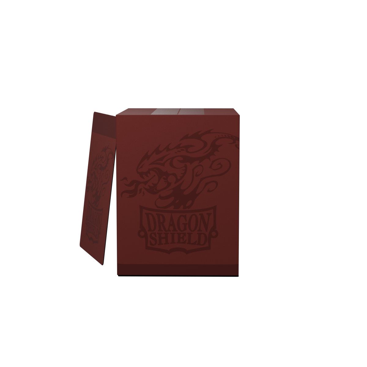 Dragon Shield - Deck Double Shell - Blood Red & Black