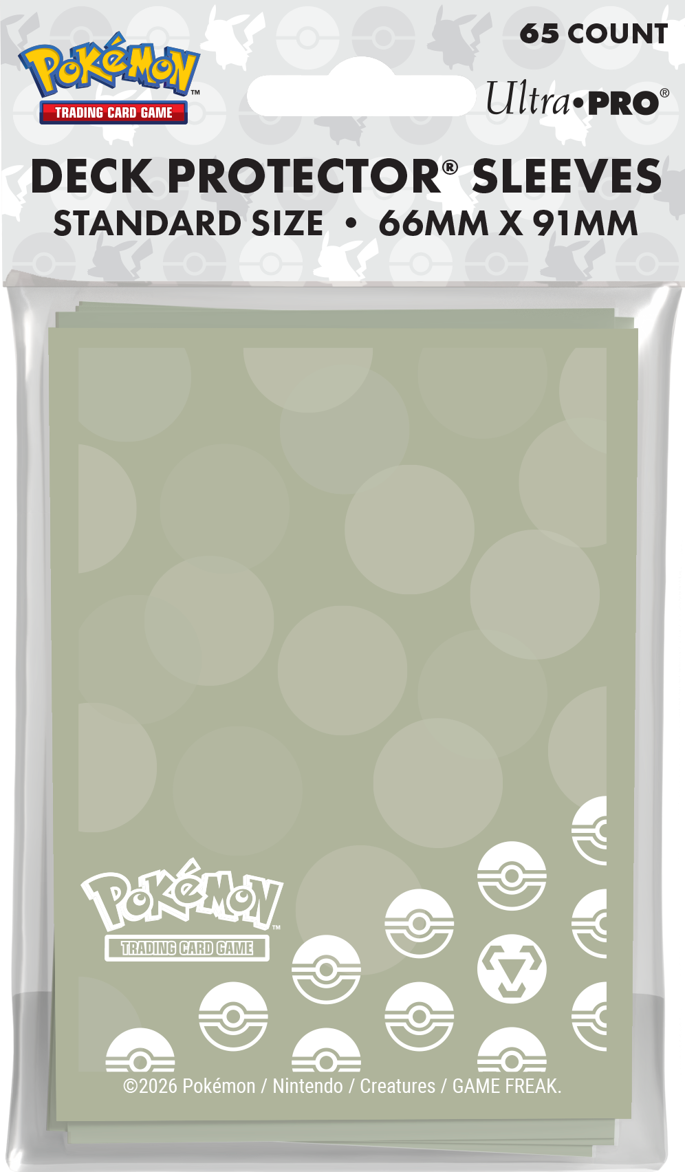 Ultra-Pro - Pokemon D-Pro Energy Sleeves (65-Count) Metal