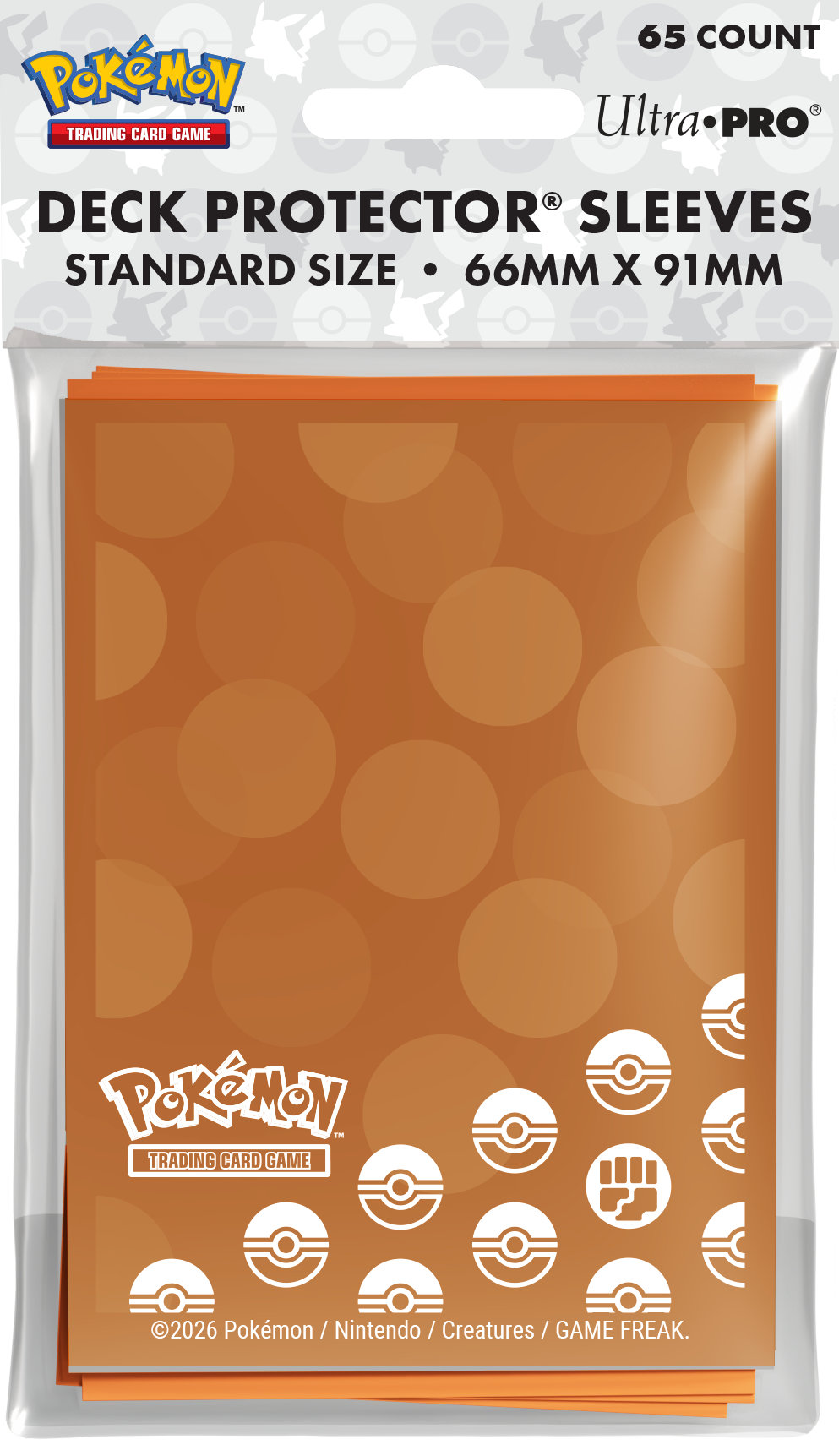 Ultra-Pro - Pokemon D-Pro Energy Sleeves (65-Count) Fighting