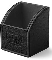 Dragon Shield - Nest Deck Boxes - Black & Black (100-Count)