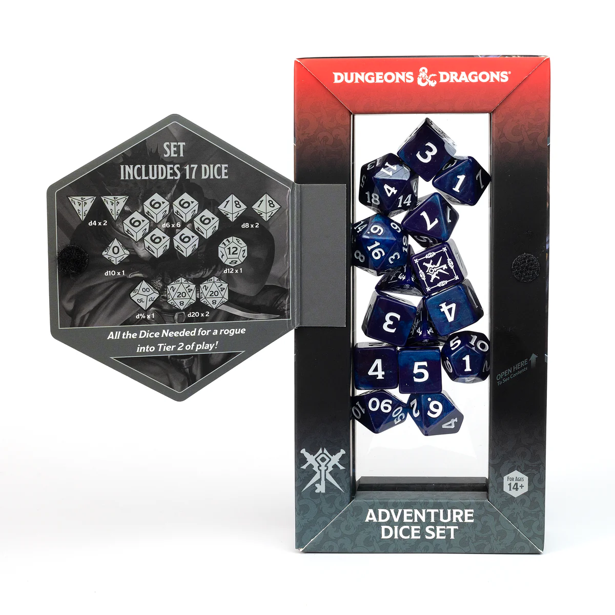 Dungeons & Dragons Adventure Dice Sets: ROGUE: PURPLE