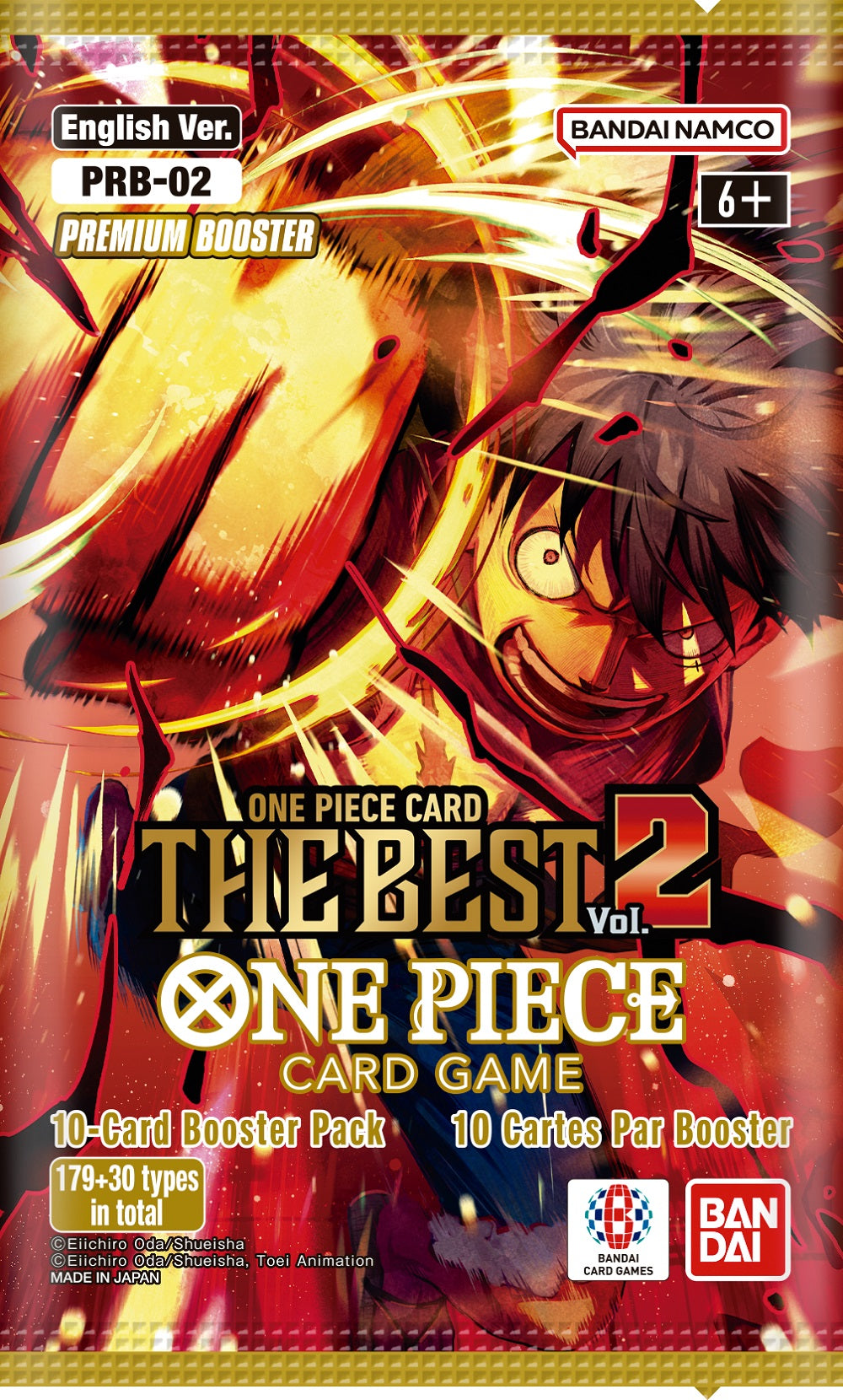 One Piece - Premium Booster THE BEST Volume 2 - PRB02 - Booster Pack