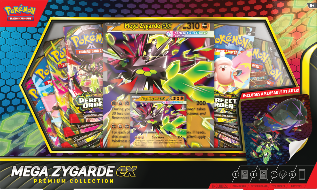 Pokemon - Mega Zygarde Ex Premium Collection
