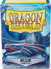 Dragon Shield - Sleeves 100-Count - Matte Blue