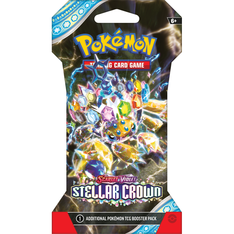 Pokemon - Stellar Crown - Sleeved Booster Pack