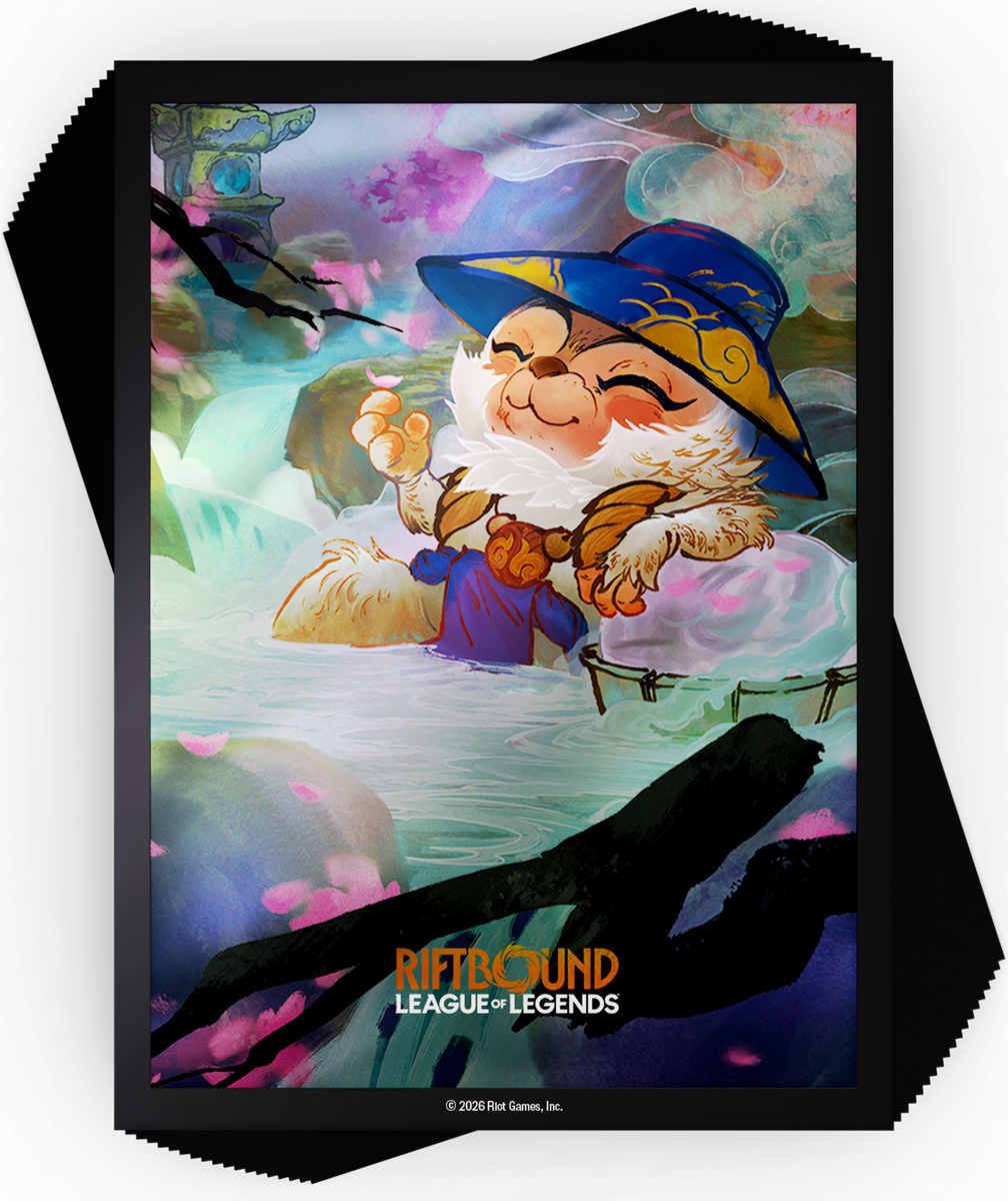 Riftbound: League of Legends TCG - Spiritforged Art Sleeves (100-Count) - Spirit Blossom Teemo