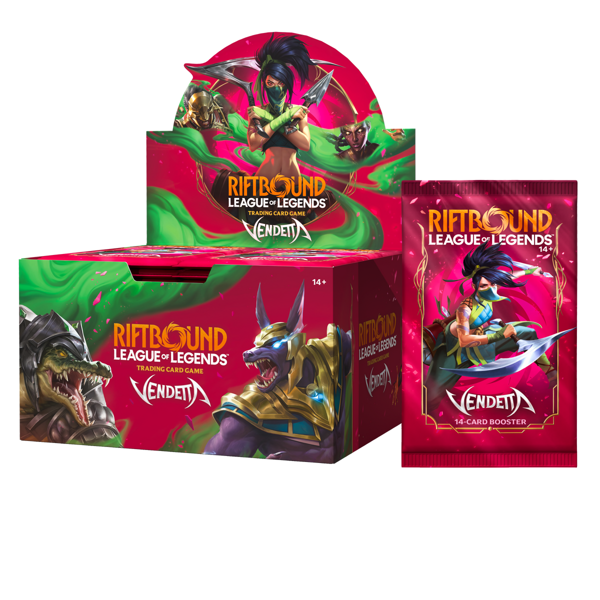 Riftbound League of Legends TCG - Vendetta - Booster Pack (Pre-Order)