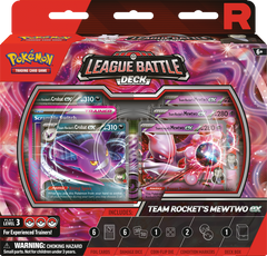 Pokemon League Battle Deck Team Rocket's Mewtwo EX