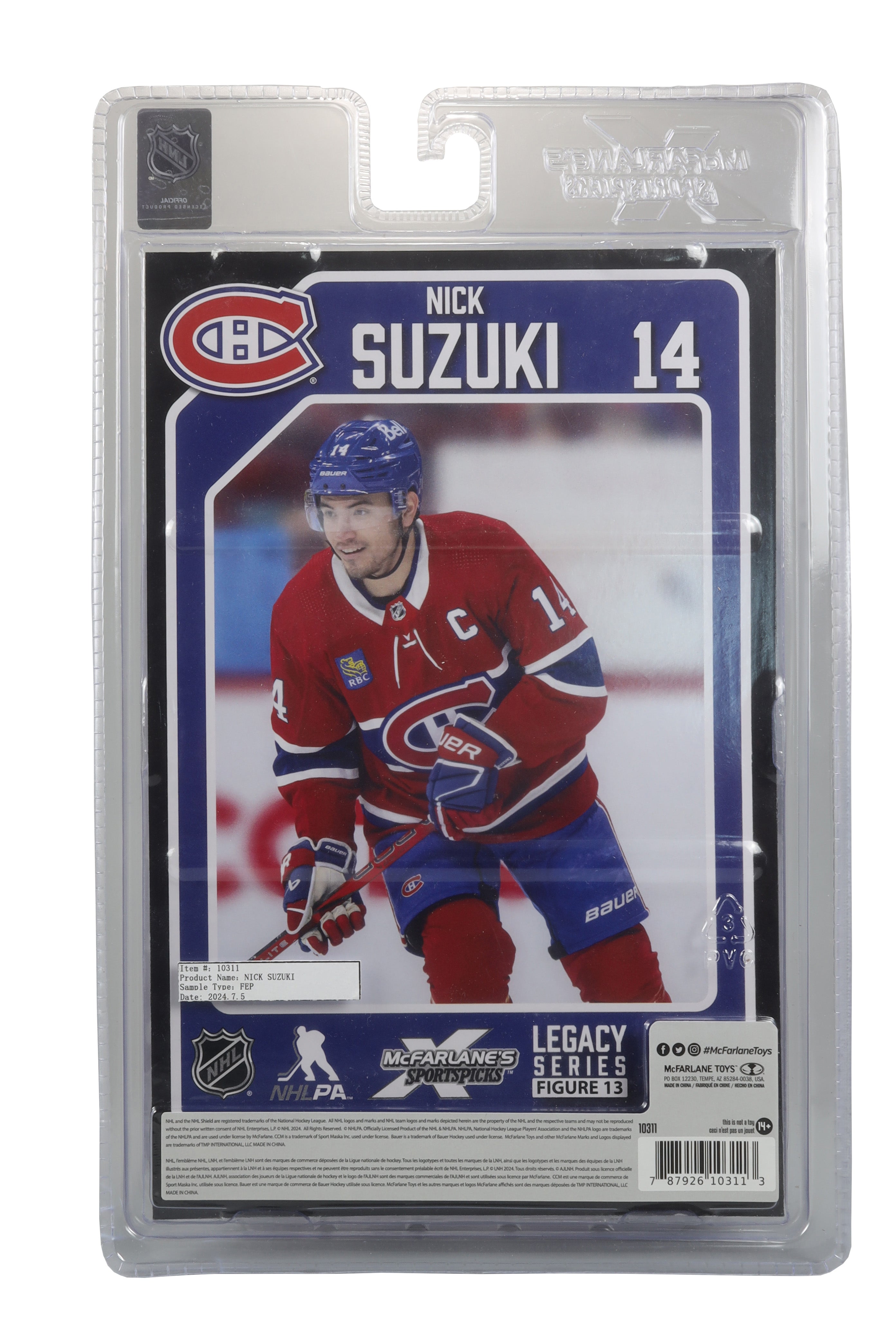 Nick Suzuki -NHL Montreal Canadiens - McFarlane