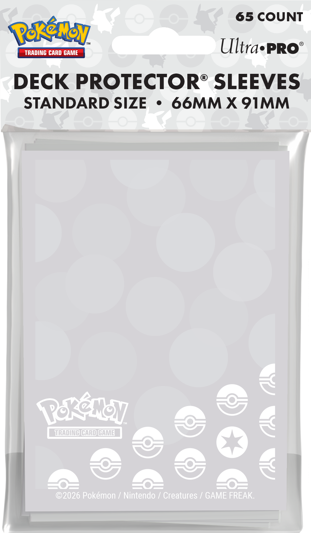 Ultra-Pro - Pokemon D-Pro Energy Sleeves (65-Count) Colorless