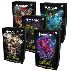 Magic the Gathering - Secrets of Strixhaven - Commander (Set of 5)