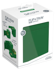 Ultimate Guard - Flip'N'Tray Deck Case - Monocolor - Green