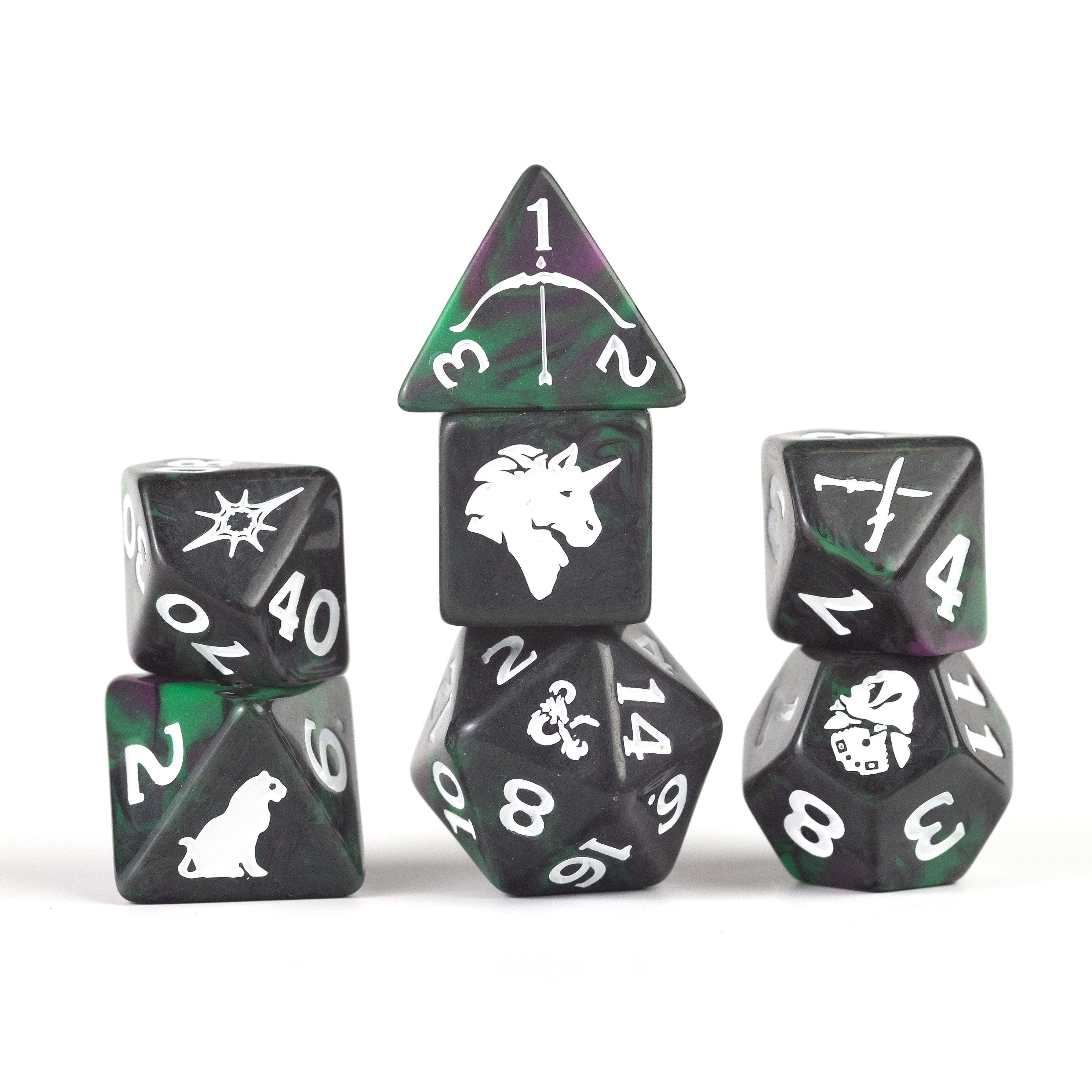 Dungeons & Dragons Adventure Dice Sets: LEGEND OF DRIZZ