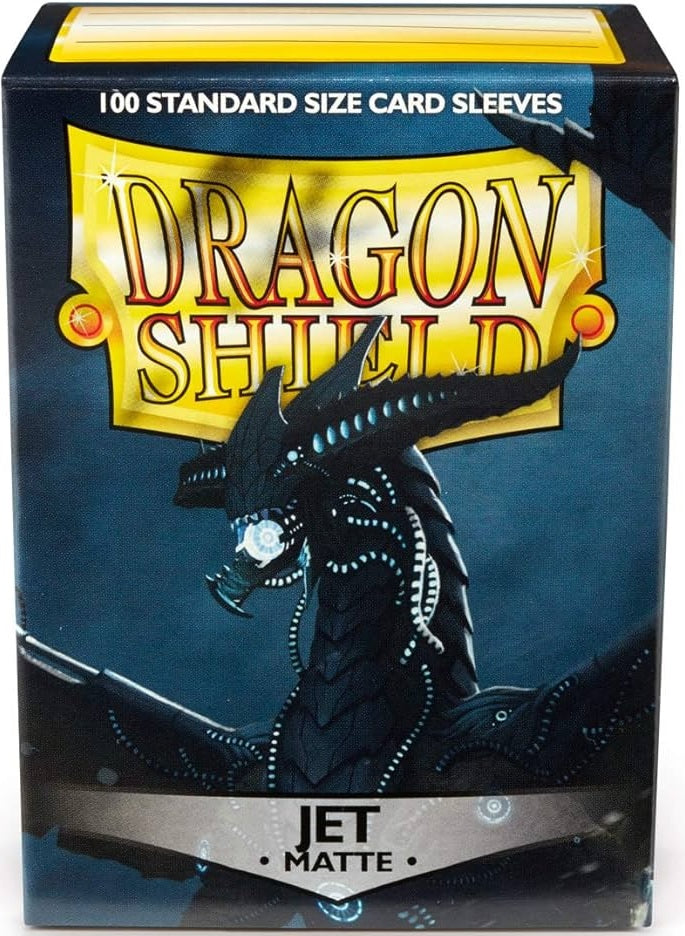 Dragon Shield - Sleeves 100-Count - Matte Jet