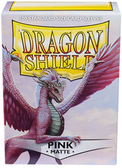 Dragon Shield - Sleeves 100-Count - Matte Pink