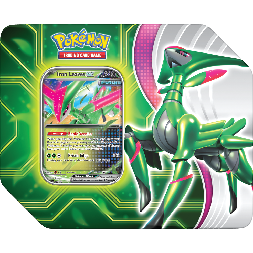 Pokemon - Paradox Clash Tin: Iron Leaves