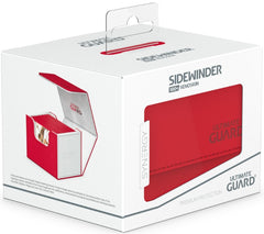Ultimate Guard - DECK CASE SIDEWINDER 100+ - White/Red