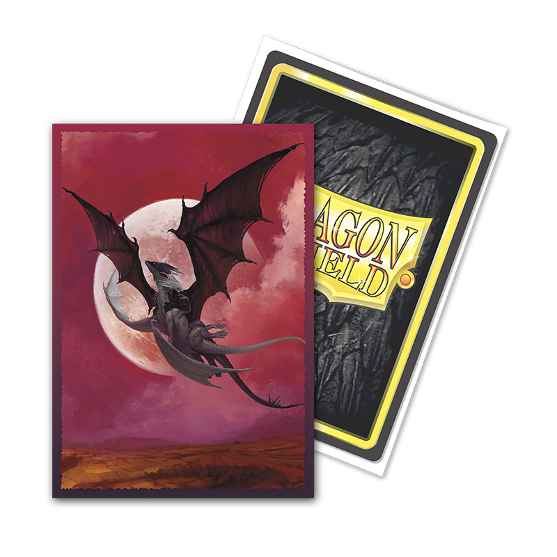 Dragon Shield Sleeves - Japanese Size - Matte Art Sleeves - Valentine Dragons 2024