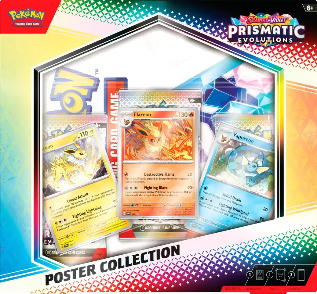 Pokemon: Prismatic Evolutions - Poster Collection (ONE PER CUSTOMER)