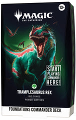 MTG Foundations Commander Deck - Tramplesaurus Rex [Pre-Order]