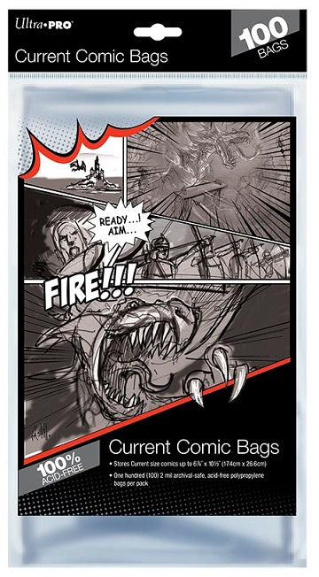 Ultra-Pro - Current Comic Bags (100-Count)