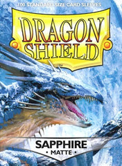 Dragon Shield Sleeves Matte Sapphire (100ct)