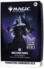 MTG Foundations Commander Deck - Wretched Ranks [Pre-Order]