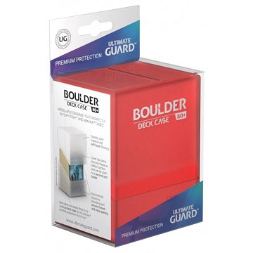 Ultimate Guard - DECK CASE BOULDER 80+ RUBY (24)
