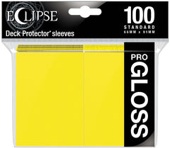 Ultra-Pro - Pro Ecliplse Gloss 100CT - Lemon Yellow