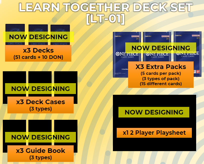 One Piece TCG - Let's Play Deck Set [Pre-Order]