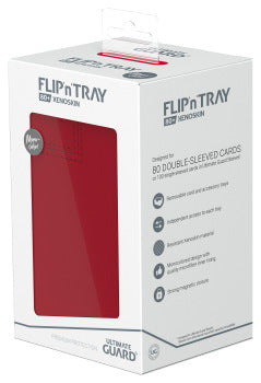 Ultimate Guard - Flip'N'Tray Case - Monocolor - Red